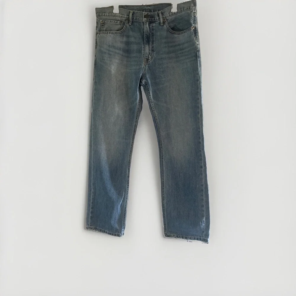 Levi's 505 Regular Fit Straight Leg Denim Jeans, Size 36x32